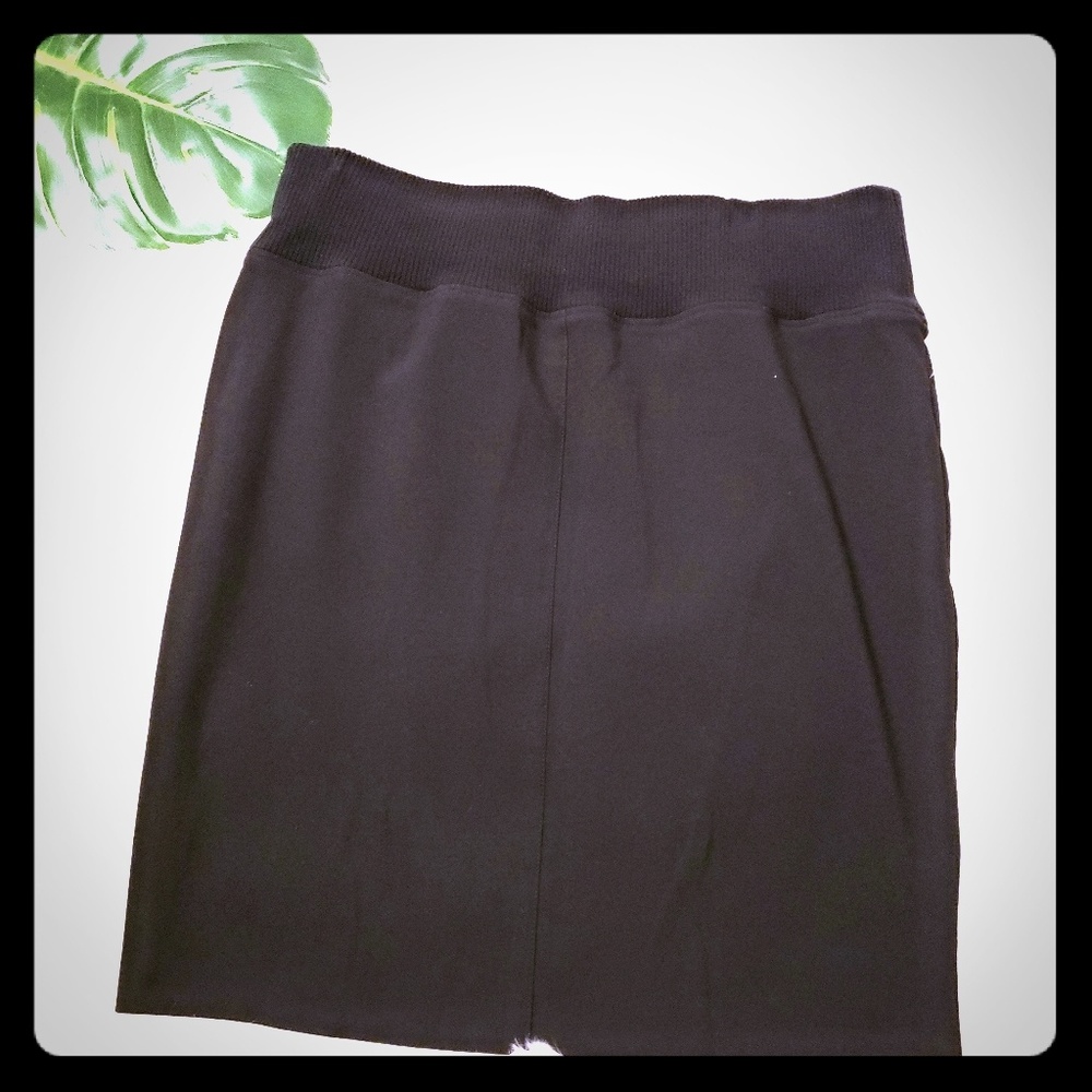 MIMI MATERNITY BLACK SKIRT